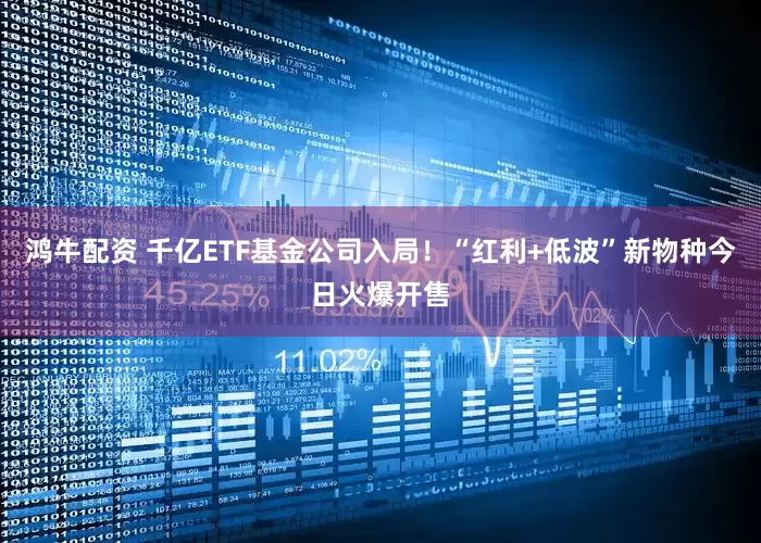 鸿牛配资 千亿ETF基金公司入局！“红利+低波”新物种今日火爆开售